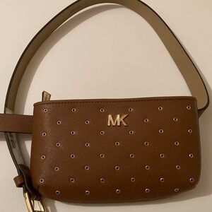 MICHAEL Michael Kors Leather Belt Bag NEW
